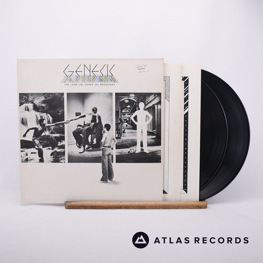 Genesis The Lamb Lies Down On Broadway 2 x LP Vinyl Record - Front Cover & Record