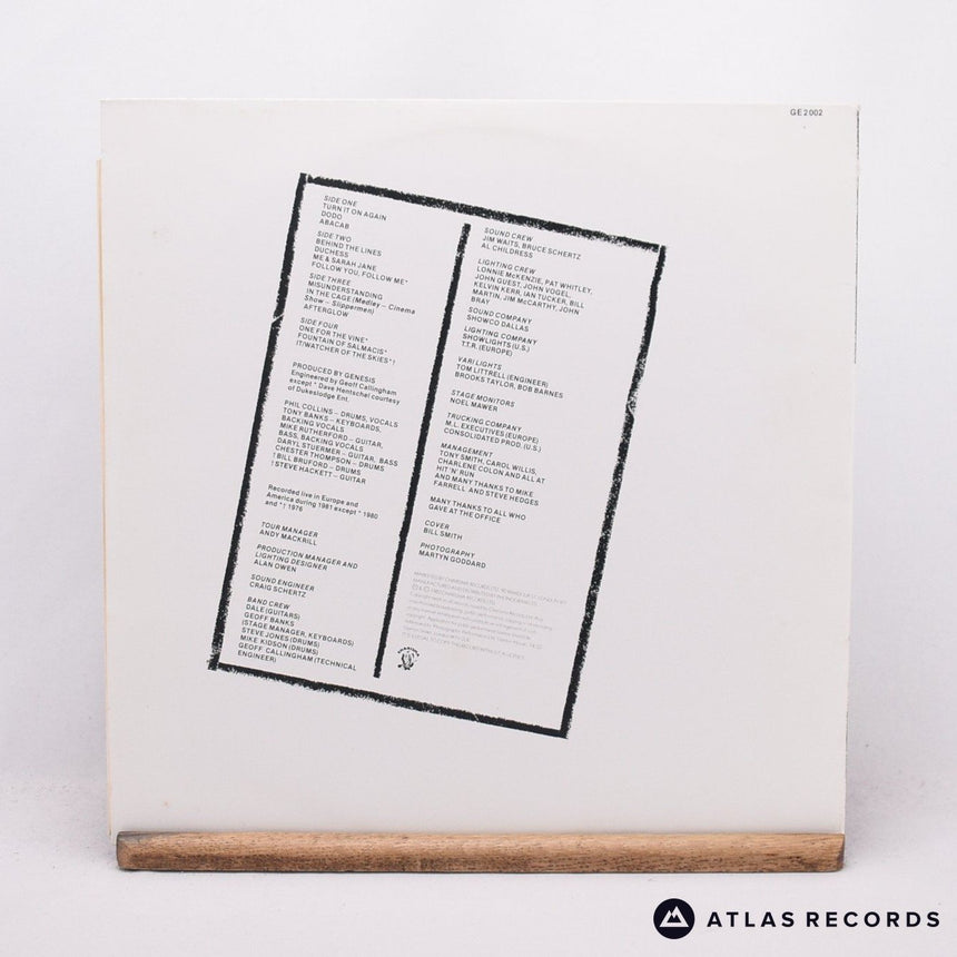 Genesis - Three Sides Live - A//1 B//1 C//1 D//2 2 x LP Vinyl Record - VG+/EX