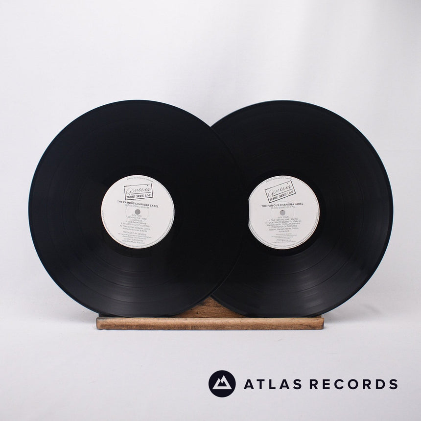 Genesis - Three Sides Live - Reissue Gatefold 2 x LP Vinyl Record - EX/EX