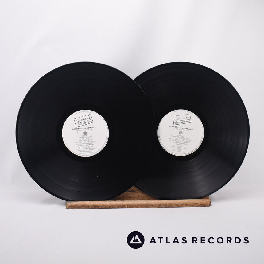 Genesis - Three Sides Live - Reissue Gatefold 2 x LP Vinyl Record - VG+/EX