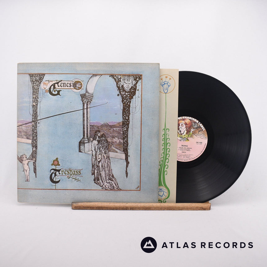 Genesis Trespass LP Vinyl Record - Front Cover & Record