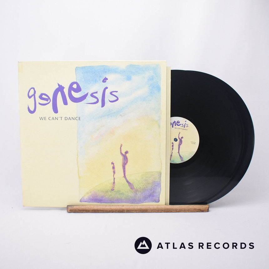 Genesis We Can't Dance 2 x LP Vinyl Record - Front Cover & Record