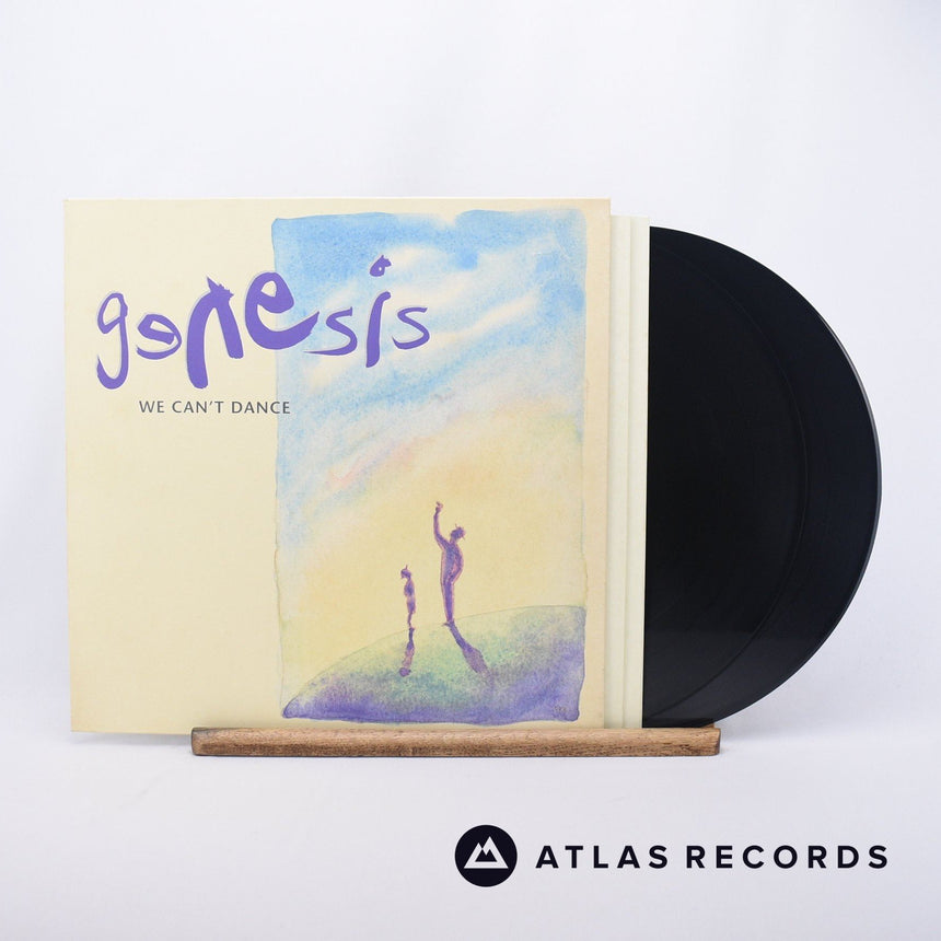 Genesis We Can't Dance 2 x LP Vinyl Record - Front Cover & Record
