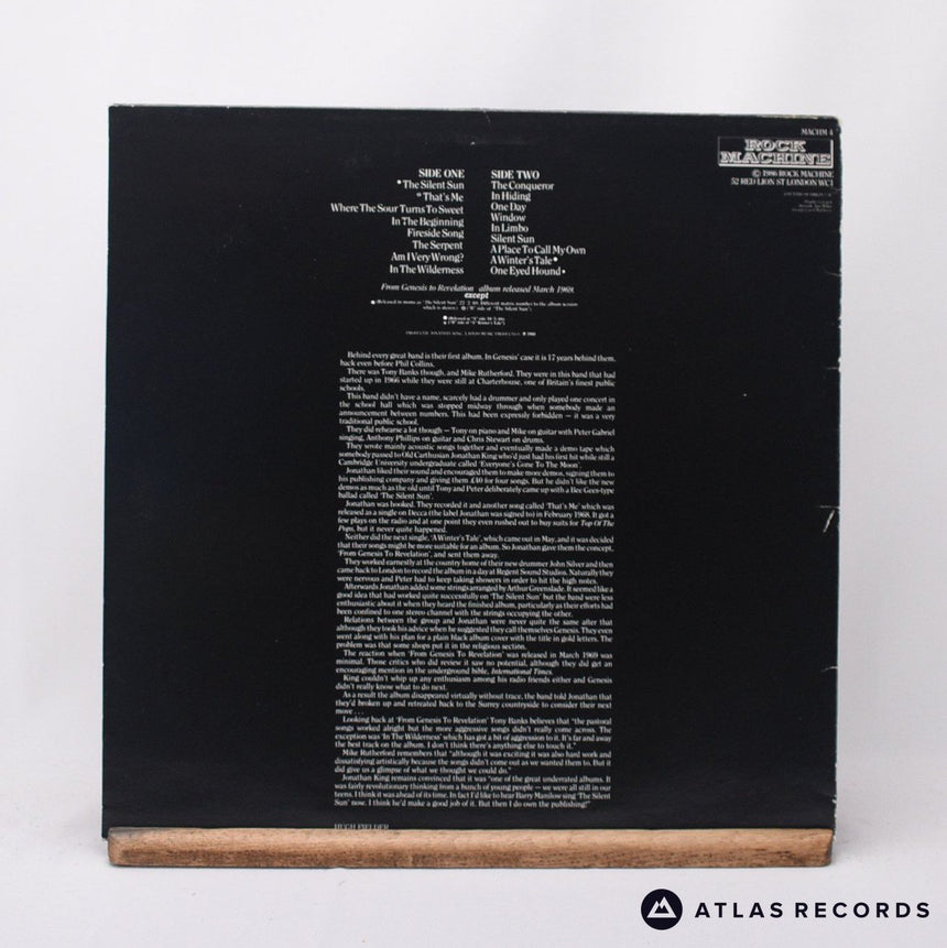 Genesis - Where The Sour Turns To Sweet - Reissue LP Vinyl Record - VG+/EX