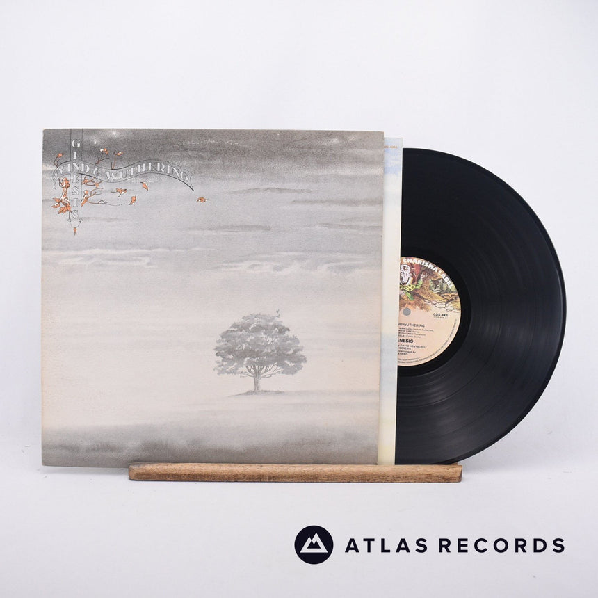Genesis Wind & Wuthering LP Vinyl Record - Front Cover & Record