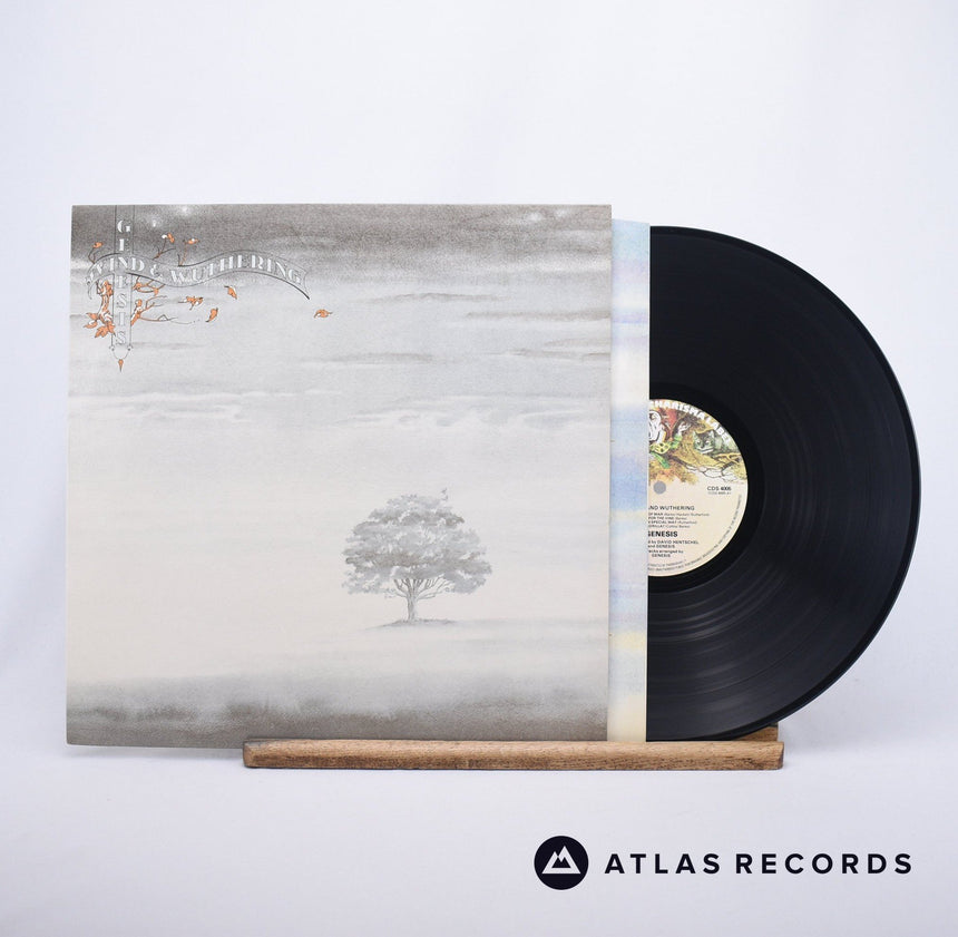 Genesis Wind & Wuthering LP Vinyl Record - Front Cover & Record