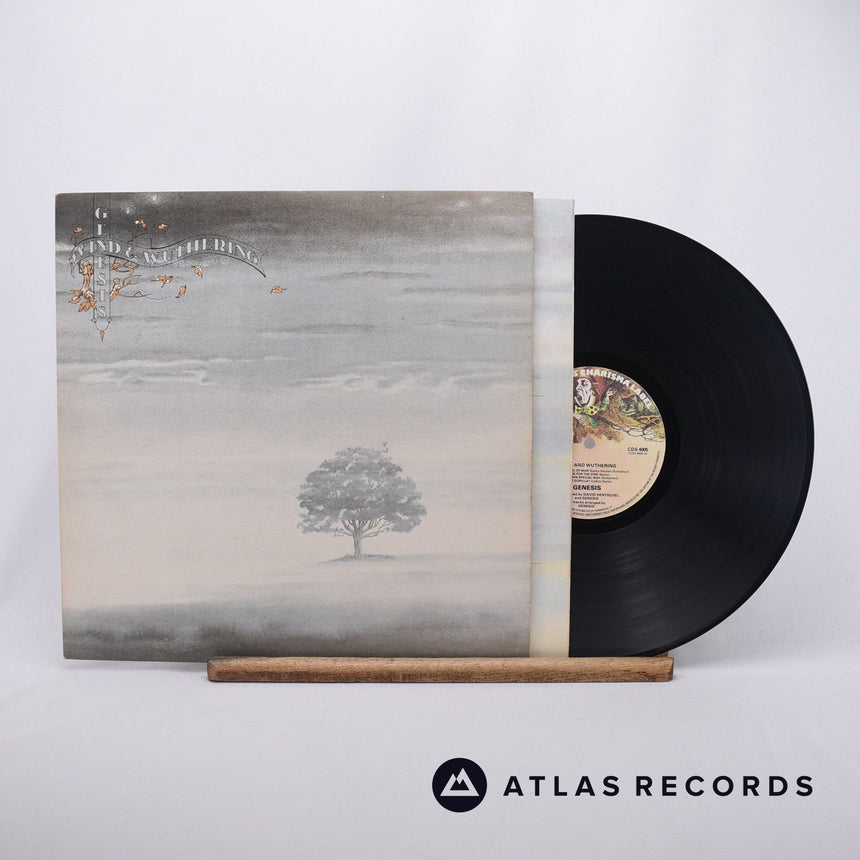 Genesis Wind & Wuthering LP Vinyl Record - Front Cover & Record