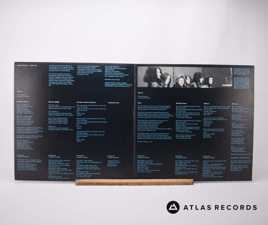 Gentle Giant - Acquiring The Taste - 1Y 2Y LP Vinyl Record - EX/VG+