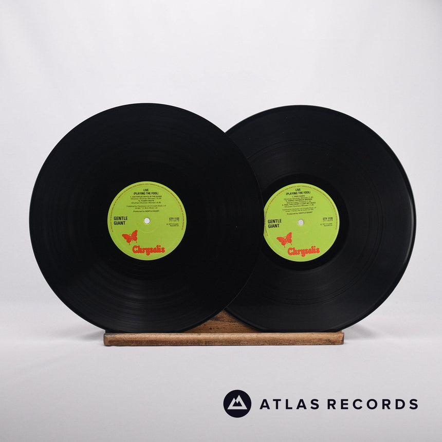 Gentle Giant - Playing The Fool - Gatefold Double LP Vinyl Record - VG+/EX