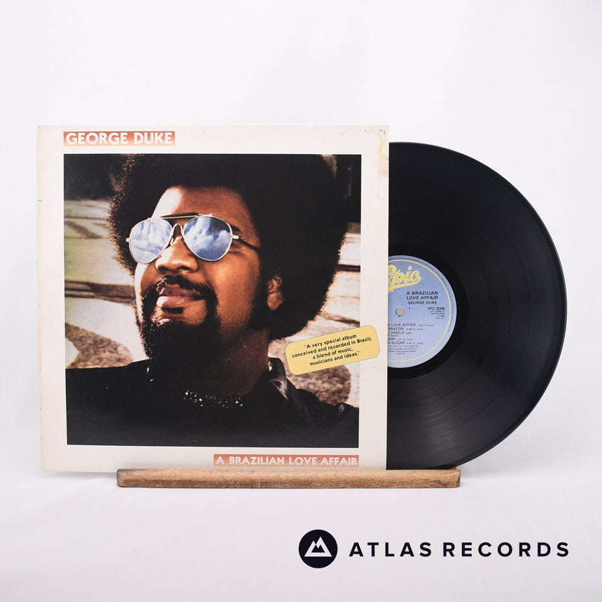 George Duke A Brazilian Love Affair LP Vinyl Record - Front Cover & Record