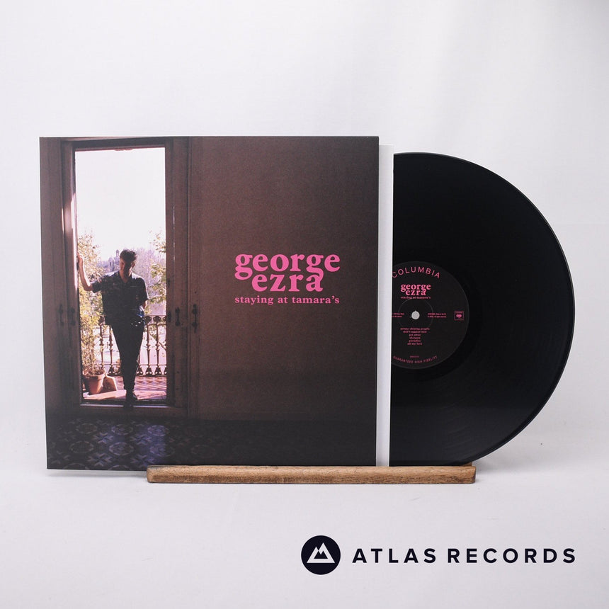 George Ezra Staying At Tamara's LP + CD Vinyl Record - Front Cover & Record