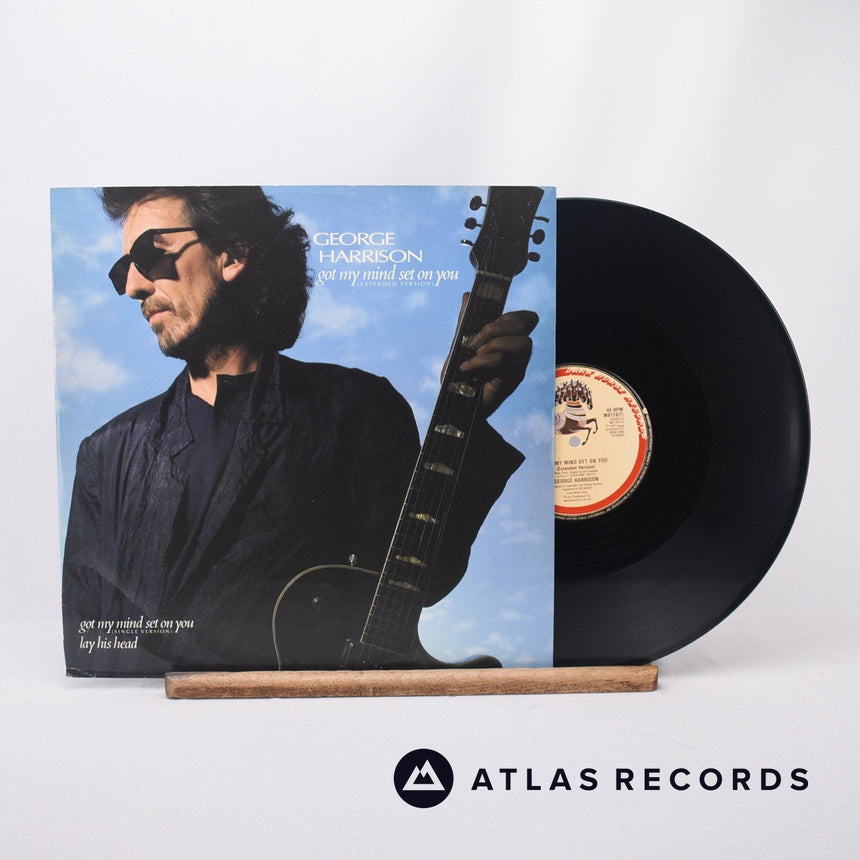 George Harrison Got My Mind Set On You 12" Vinyl Record - Front Cover & Record