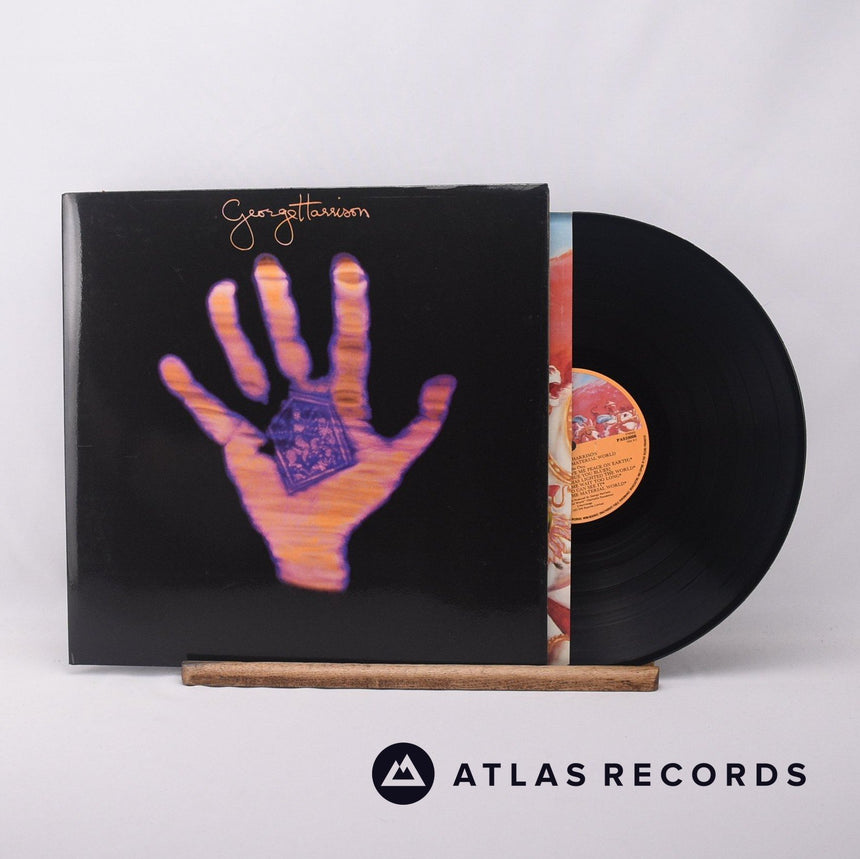 George Harrison Living In The Material World LP Vinyl Record - Front Cover & Record