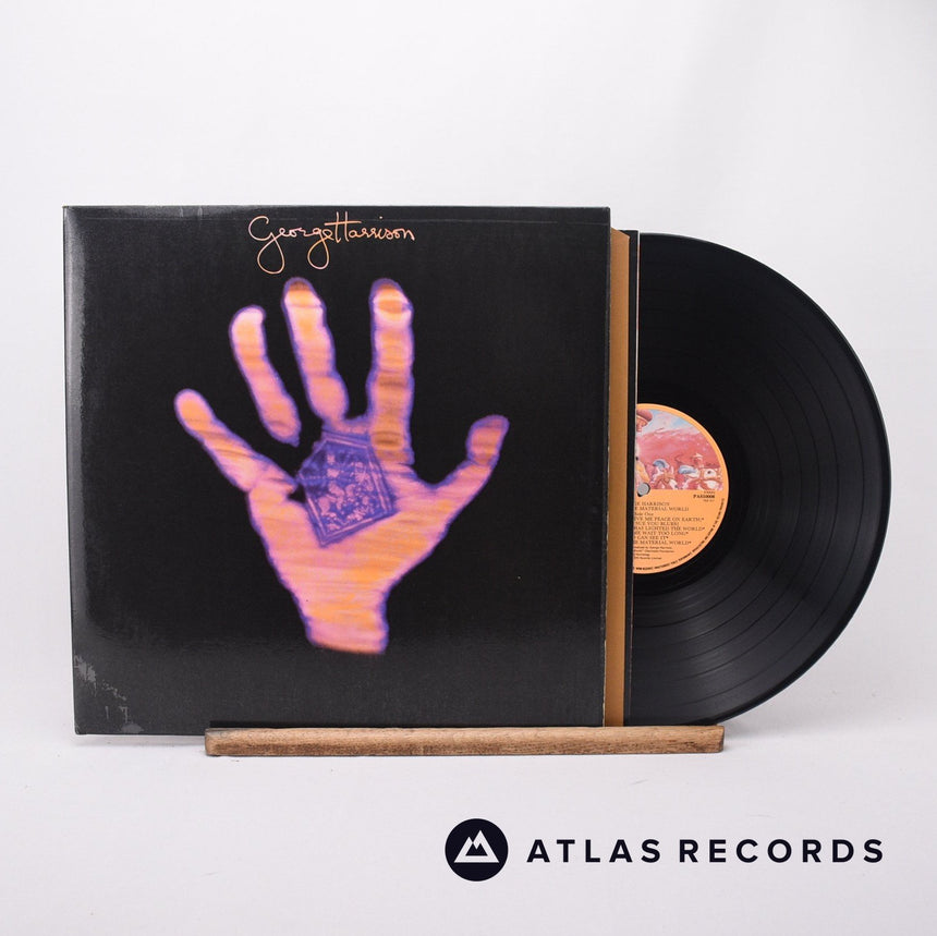 George Harrison Living In The Material World LP Vinyl Record - Front Cover & Record