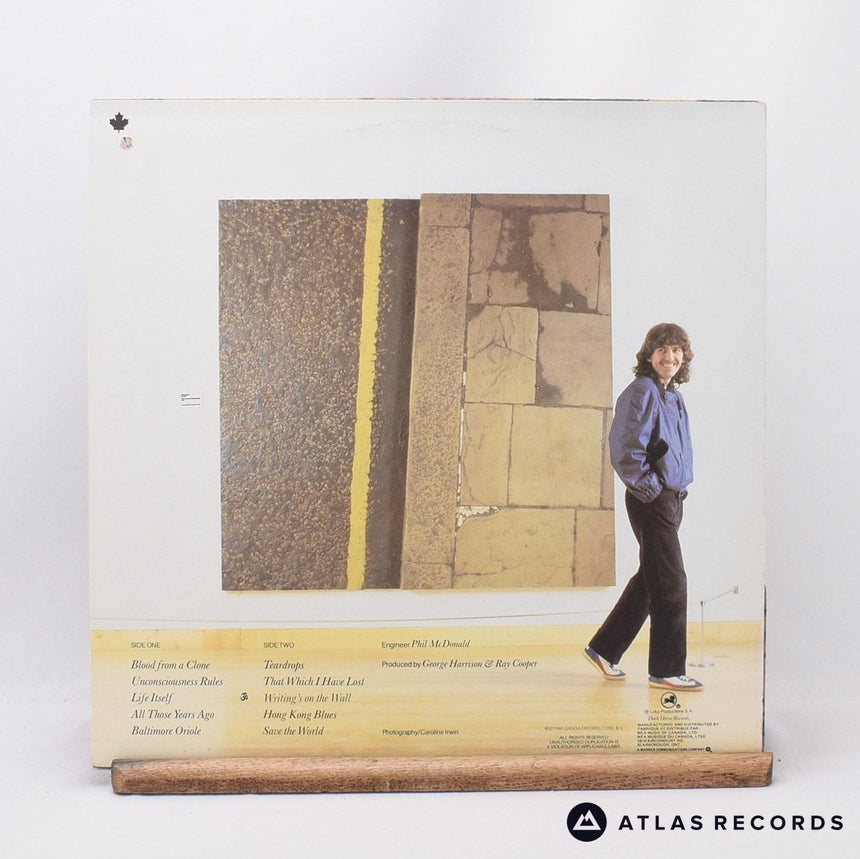 George Harrison - Somewhere In England - Canada LP Vinyl Record - VG+/EX