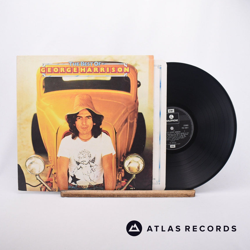 George Harrison The Best Of George Harrison LP Vinyl Record - Front Cover & Record