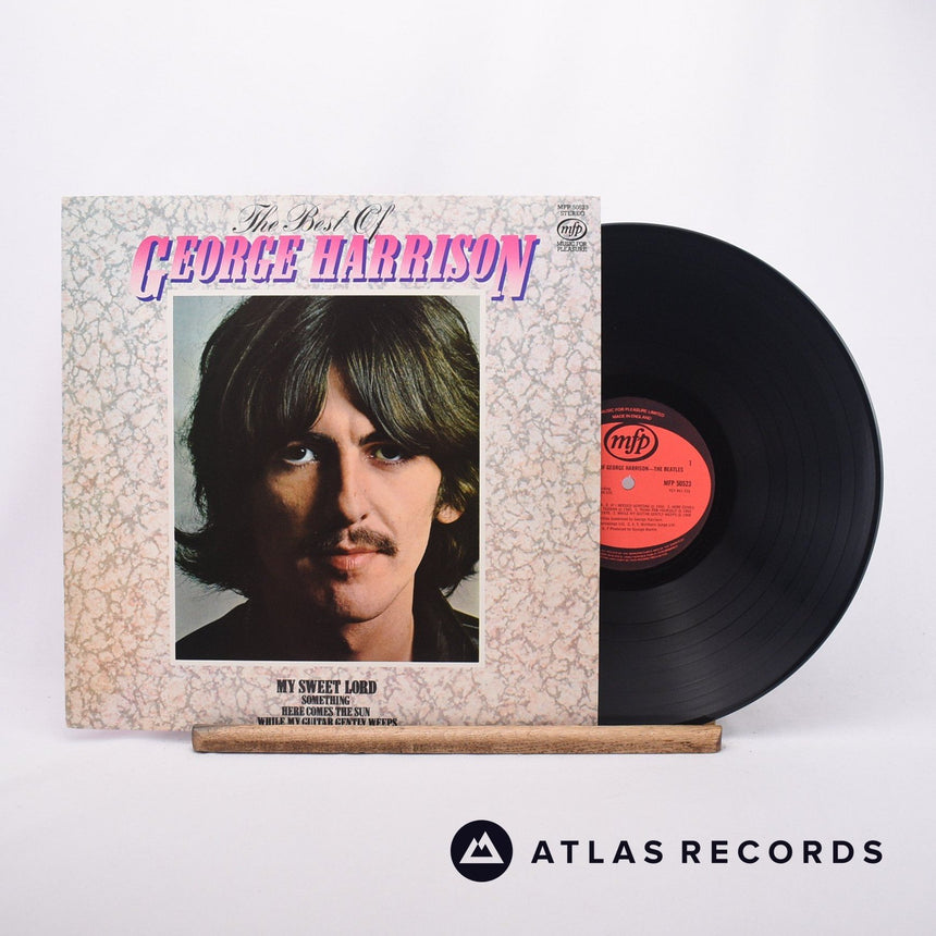 George Harrison The Best Of George Harrison LP Vinyl Record - Front Cover & Record