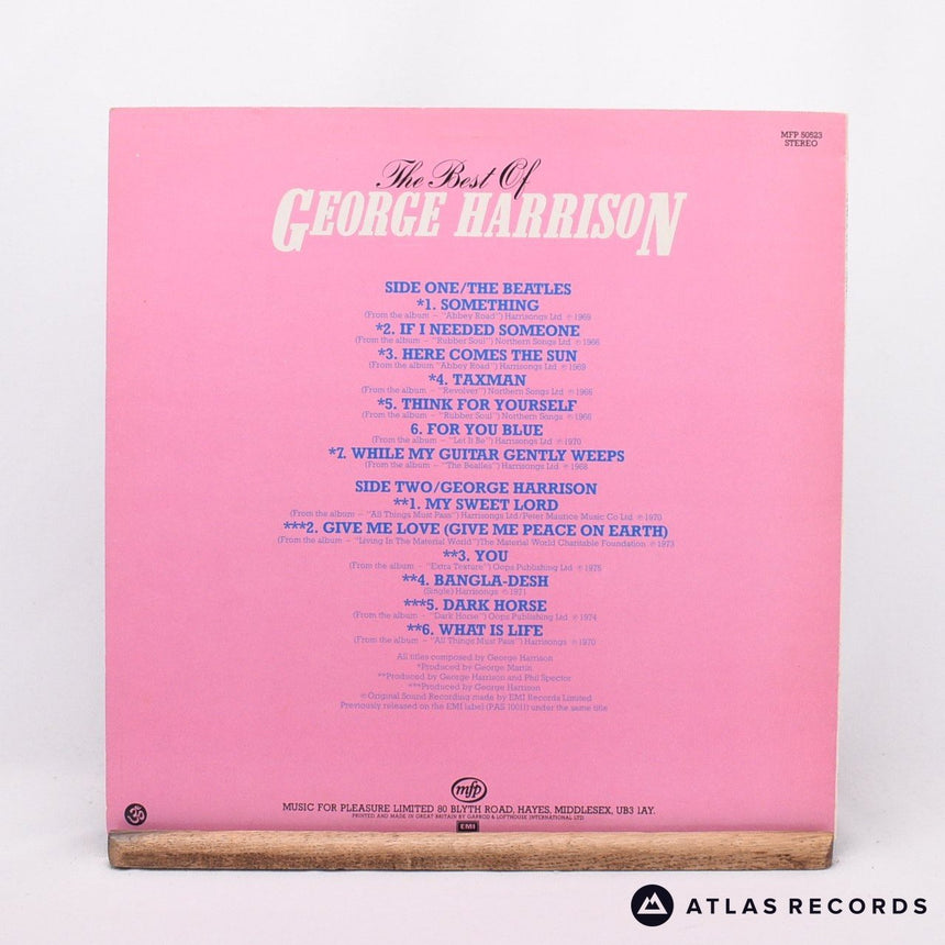 George Harrison - The Best Of George Harrison - Reissue LP Vinyl Record - EX/EX