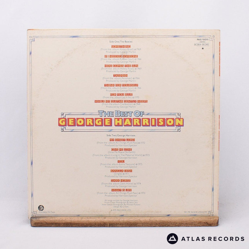 George Harrison - The Best Of George Harrison - LP Vinyl Record - VG+/VG+
