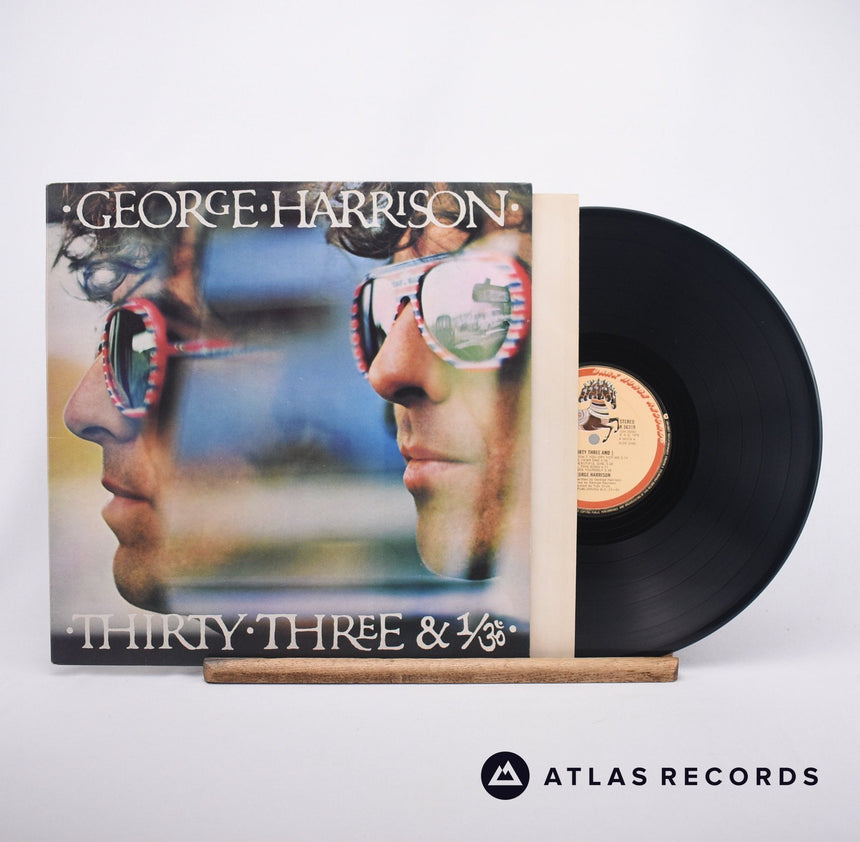 George Harrison Thirty Three & 1/3 LP Vinyl Record - Front Cover & Record