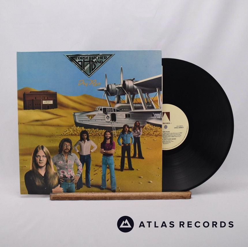 George Hatcher Band Dry Run LP Vinyl Record - Front Cover & Record