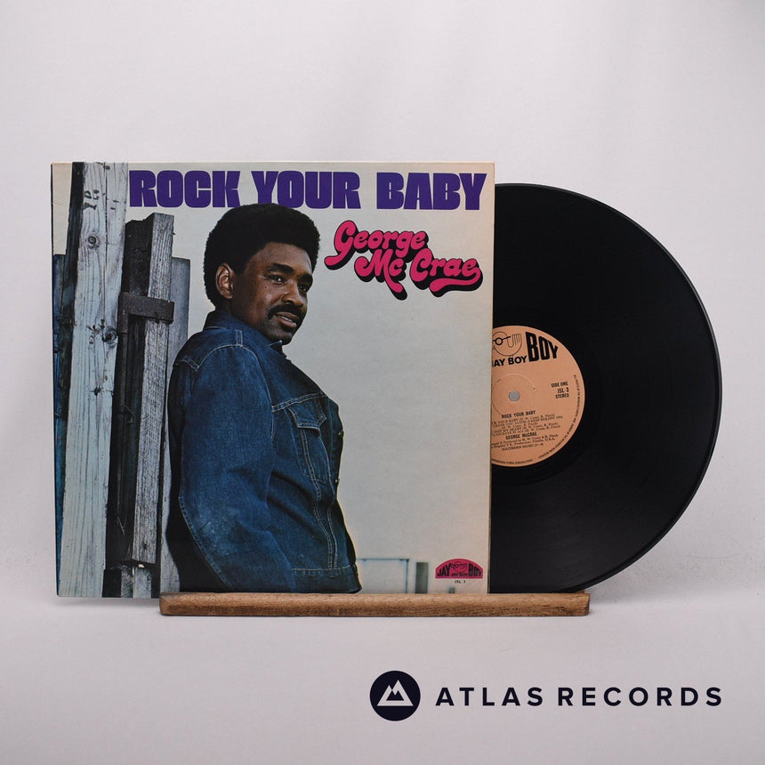 George McCrae Rock Your Baby LP Vinyl Record - Front Cover & Record