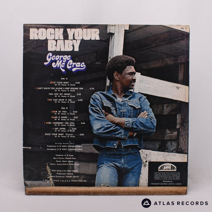 George McCrae - Rock Your Baby - LP Vinyl Record - VG+/VG+
