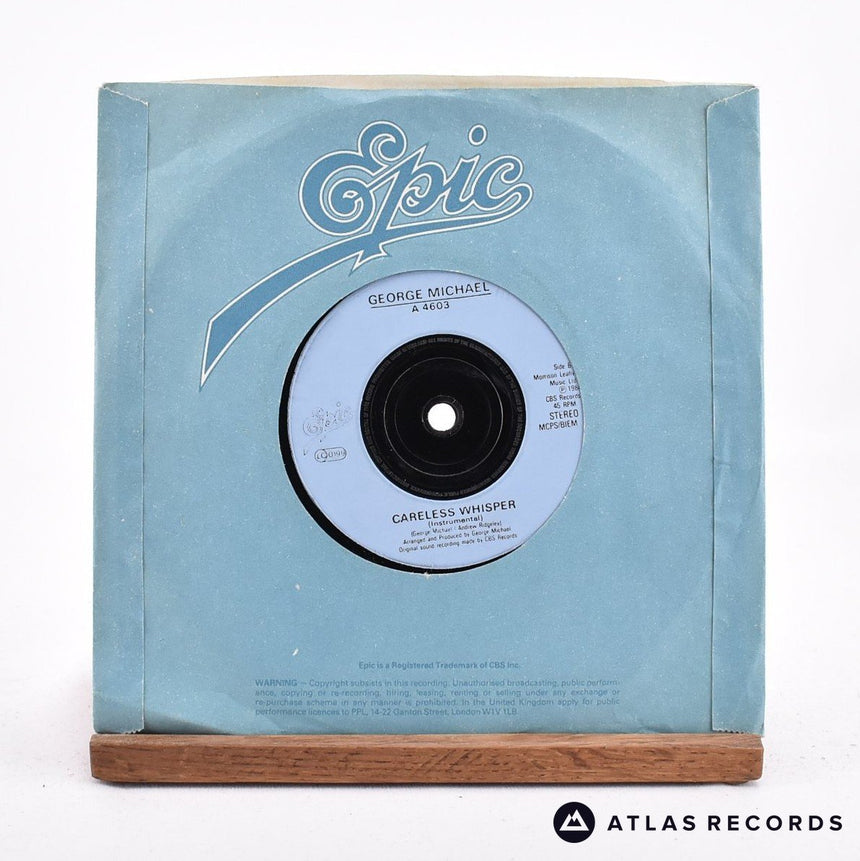 George Michael - Careless Whisper - 7" Vinyl Record - EX/EX