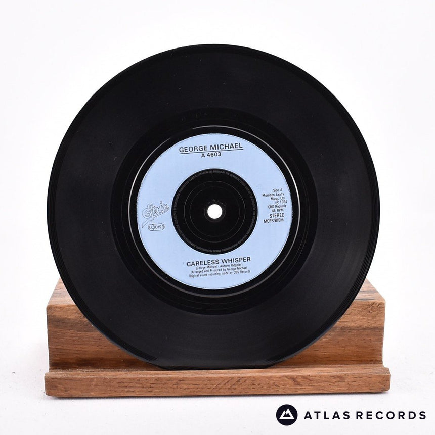 George Michael - Careless Whisper - 7" Vinyl Record - VG+/VG+