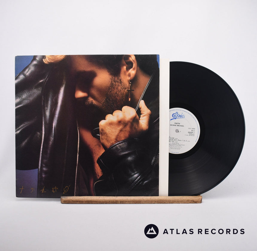 George Michael Faith LP Vinyl Record - Front Cover & Record
