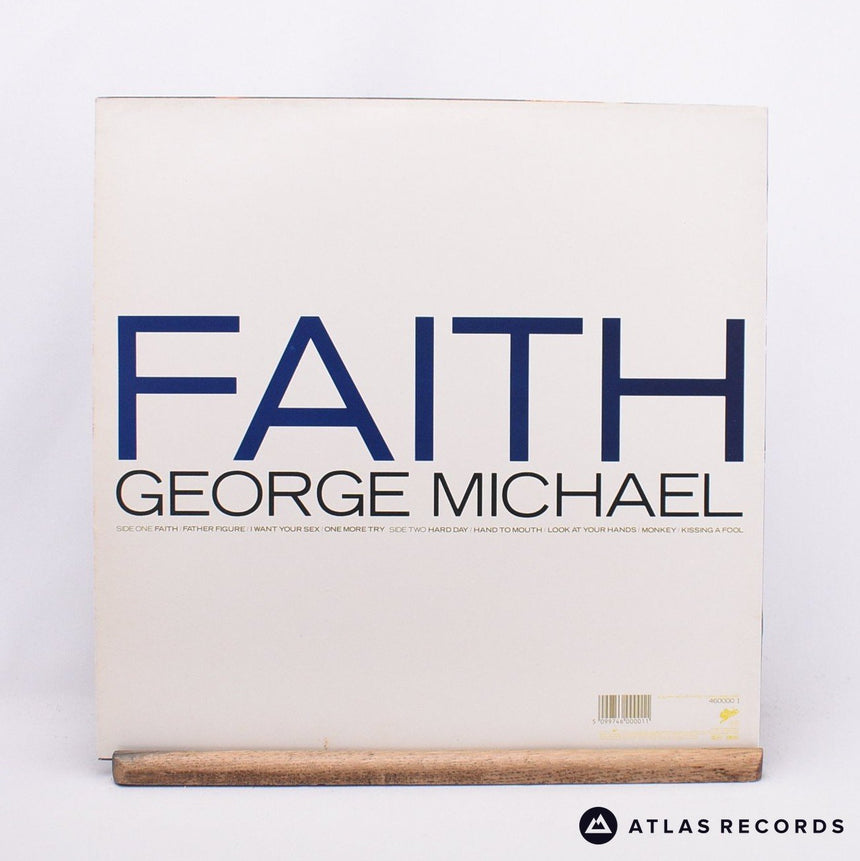 George Michael - Faith - Lyric Sheet A7 B7 LP Vinyl Record - EX/EX