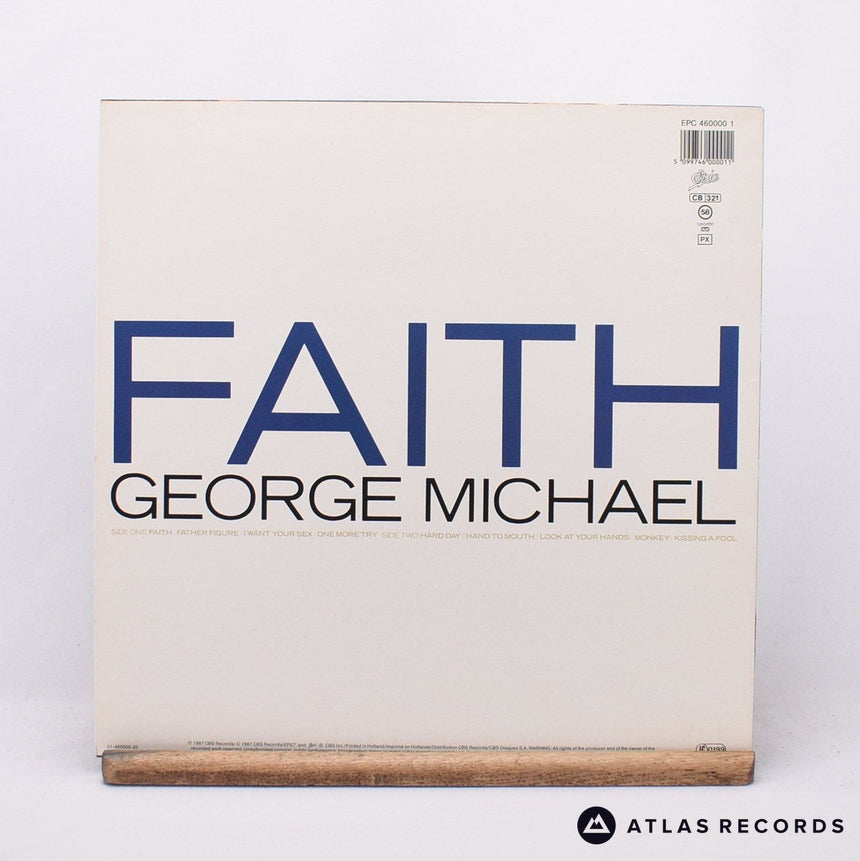 George Michael - Faith - Lyric Sheet LP Vinyl Record - EX/EX