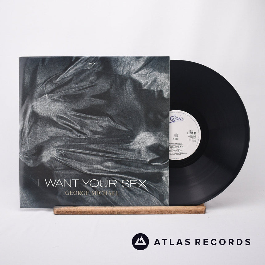 George Michael I Want Your Sex 12" Vinyl Record - Front Cover & Record
