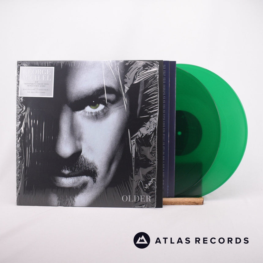 George Michael Older 2 x LP Vinyl Record - Front Cover & Record