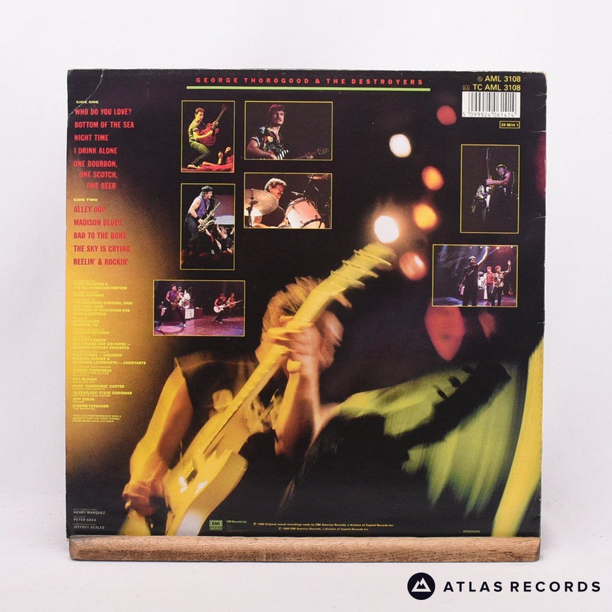 George Thorogood & The Destroyers - Thorogood Live - LP Vinyl Record - VG+/VG+