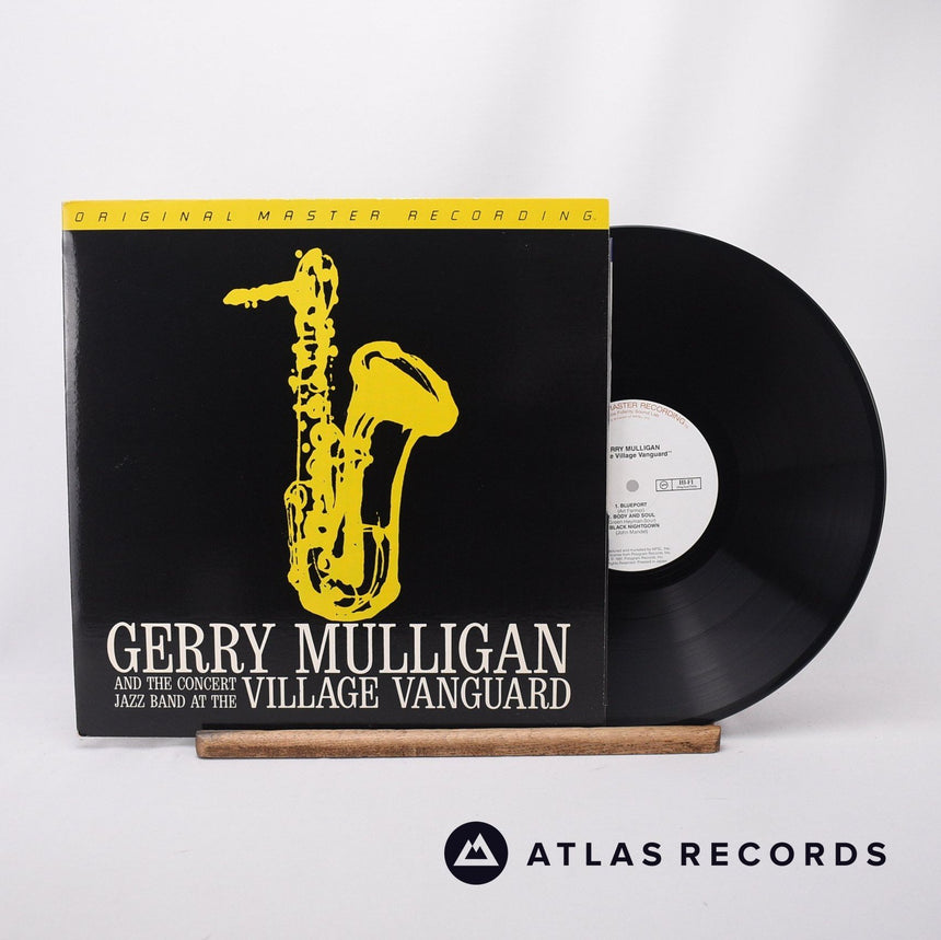 Gerry Mulligan & The Concert Jazz Band Gerry Mulligan And The Concert Jazz Band At The Village Vanguard LP Vinyl Record - Front Cover & Record