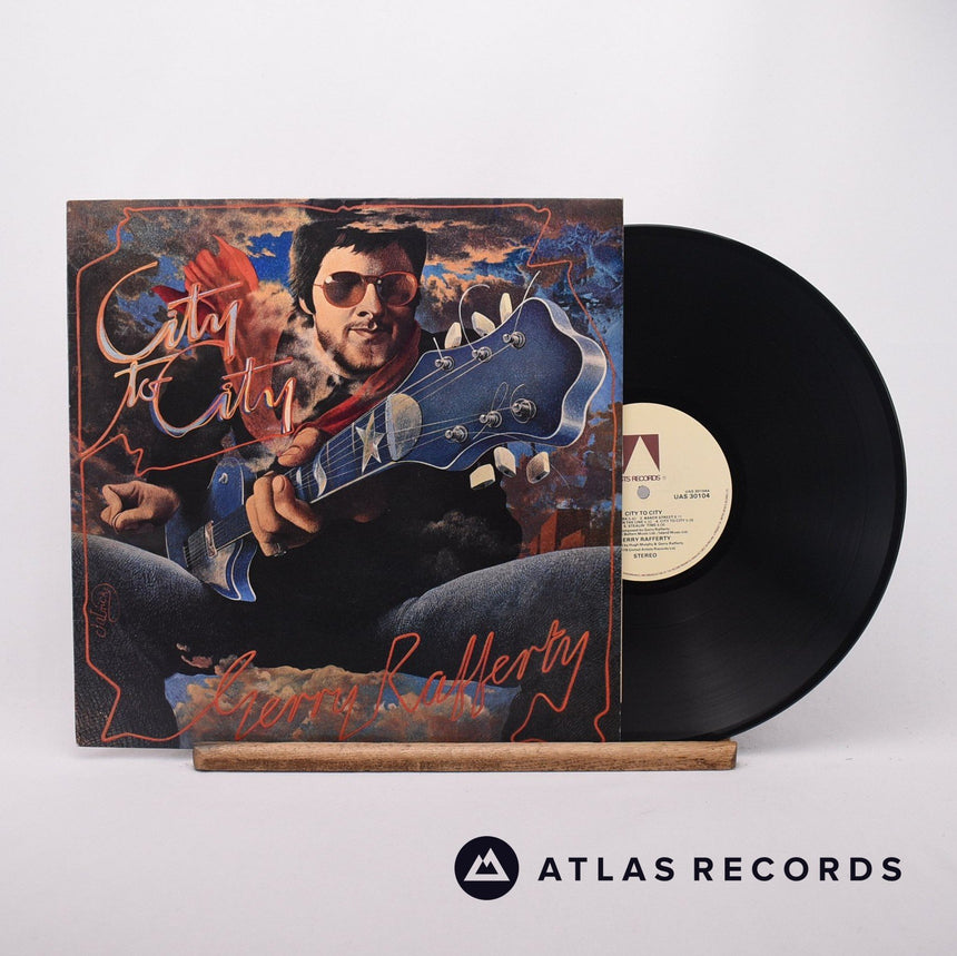 Gerry Rafferty City To City LP Vinyl Record - Front Cover & Record