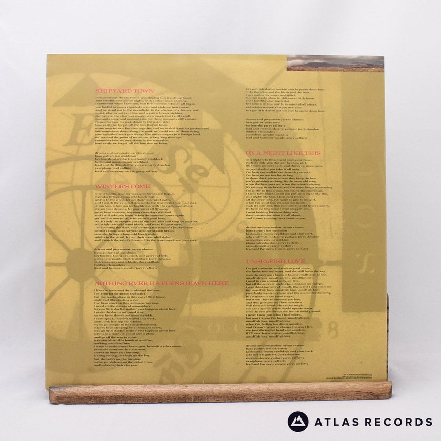 Gerry Rafferty - North And South - A-5 B1 LP Vinyl Record - EX/EX