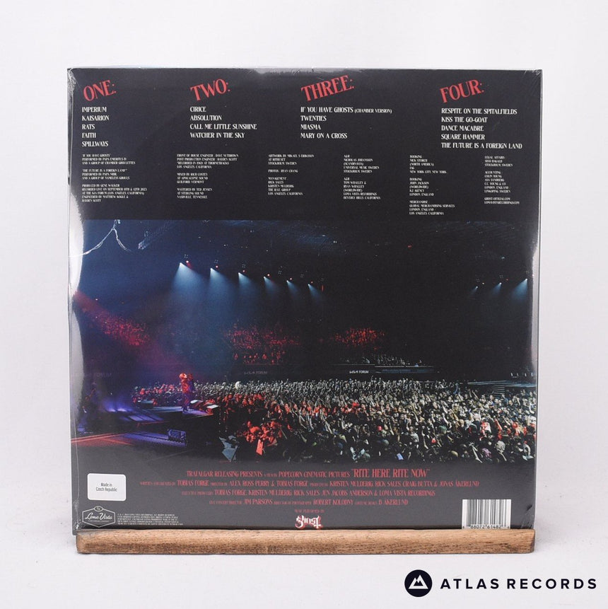 Ghost - Rite Here Rite Now - Silver Opaque 2 x LP Vinyl Record - NM/Mint (New)