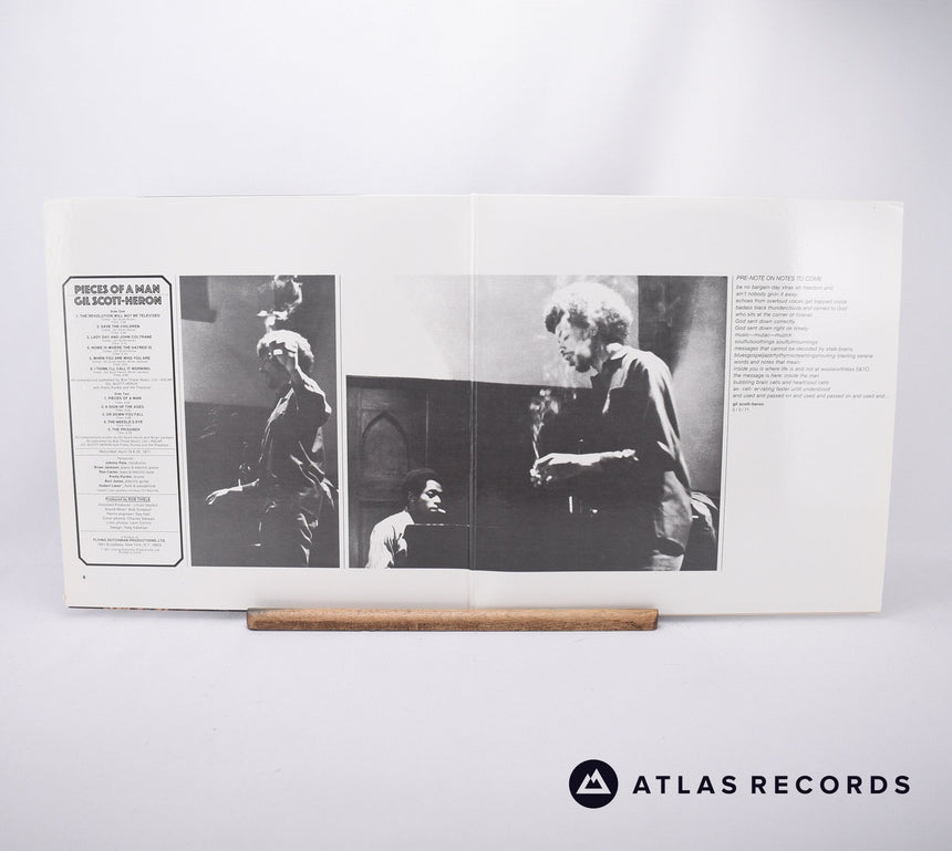 Gil Scott-Heron - Pieces Of A Man - Reissue Gatefold Us LP Vinyl Record - NM/EX
