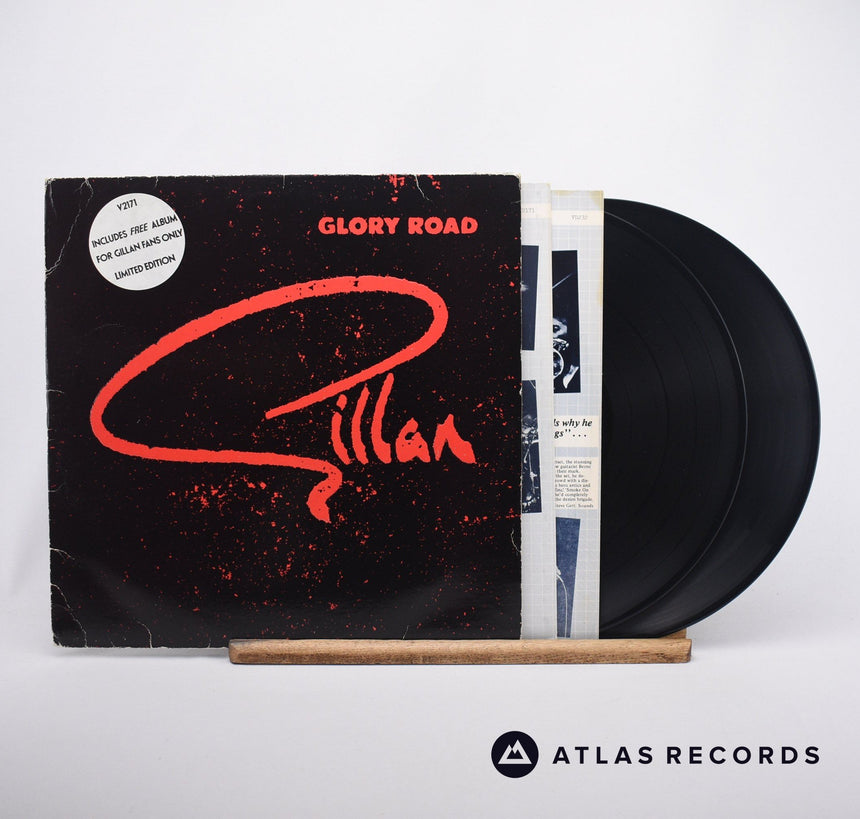 Gillan Glory Road 2 x LP Vinyl Record - Front Cover & Record