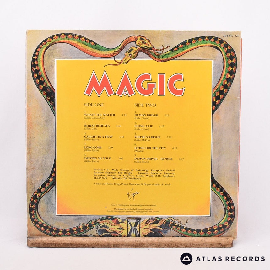 Gillan - Magic - Gatefold LP Vinyl Record - EX/EX