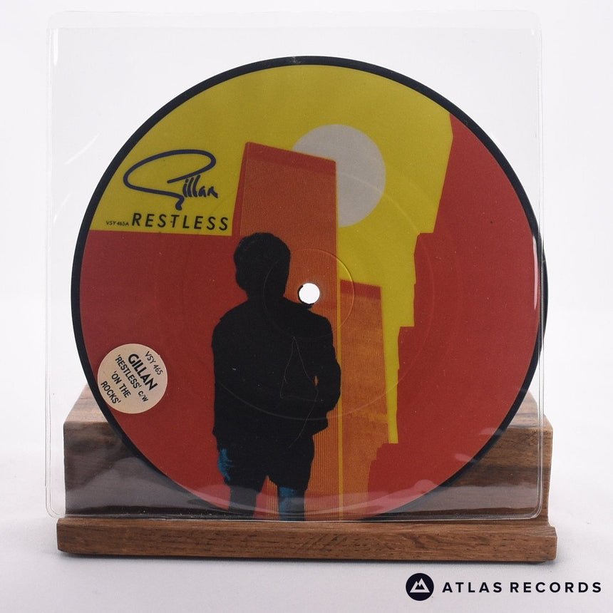 Gillan Restless 7" Vinyl Record - Front Cover & Record