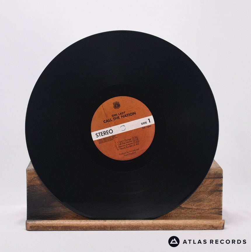 Gin Lady - Call The Nation - Limited Edition Gatefold LP Vinyl Record - NM/EX