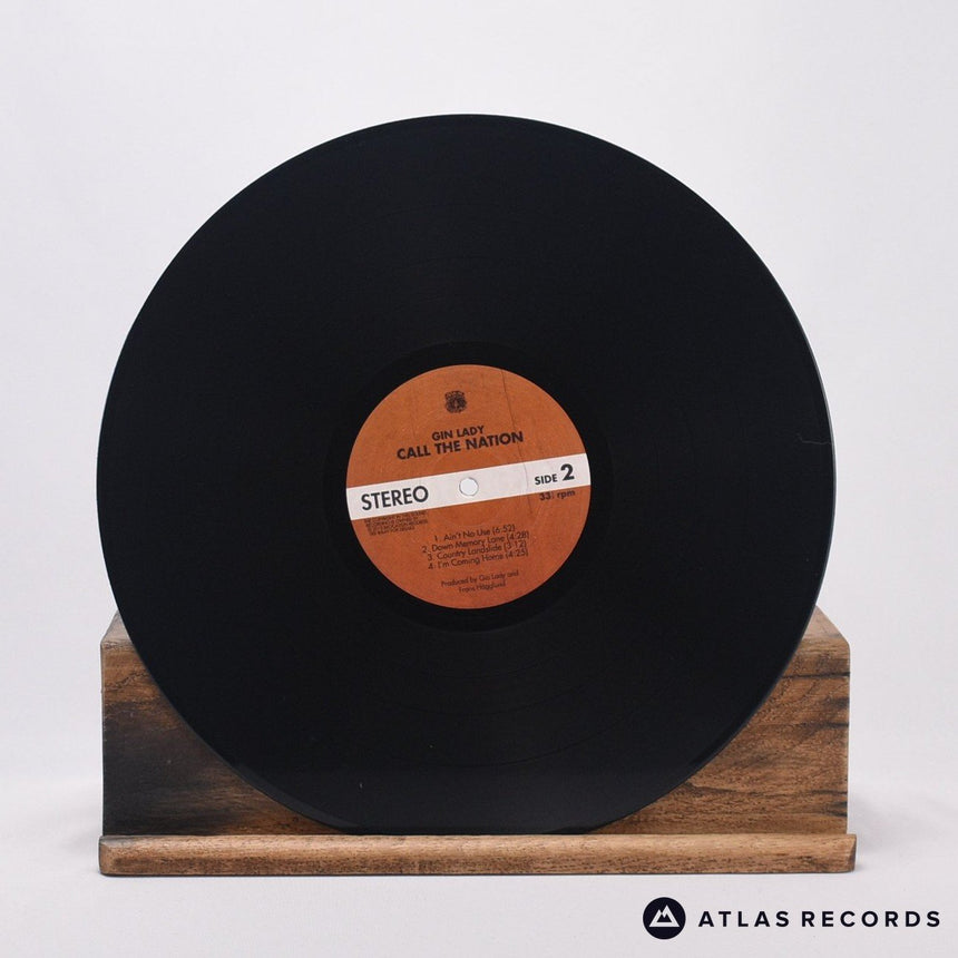 Gin Lady - Call The Nation - Limited Edition Gatefold LP Vinyl Record - NM/EX