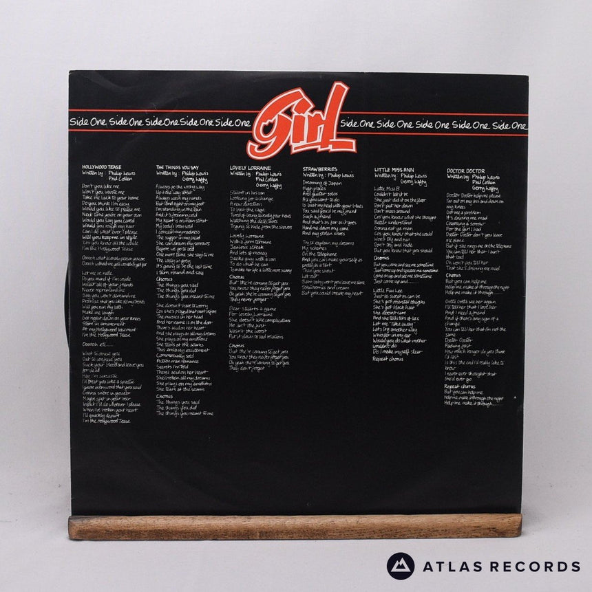 Girl - Sheer Greed - LP Vinyl Record - EX/EX