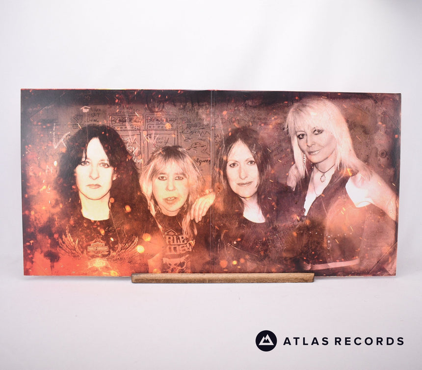 Girlschool - Guilty As Sin - Red Clear LP Vinyl Record - NM/NM