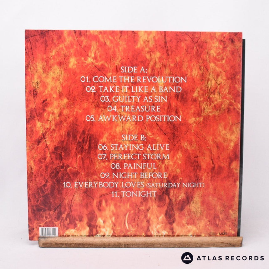 Girlschool - Guilty As Sin - Red Clear LP Vinyl Record - NM/NM