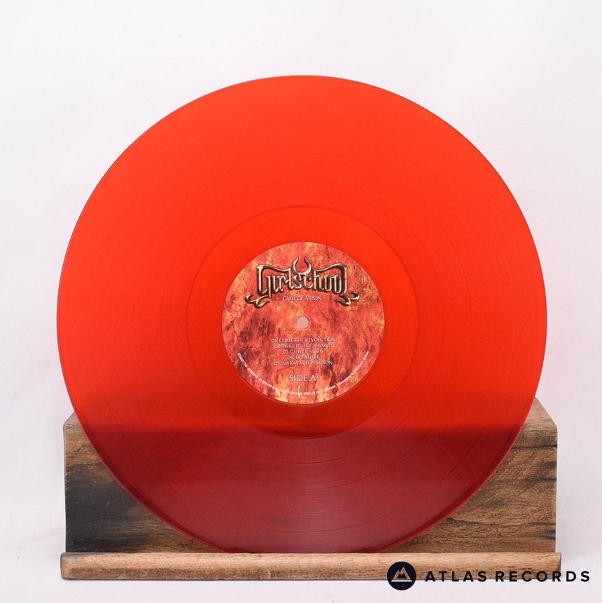 Girlschool - Guilty As Sin - Red Clear LP Vinyl Record - NM/NM