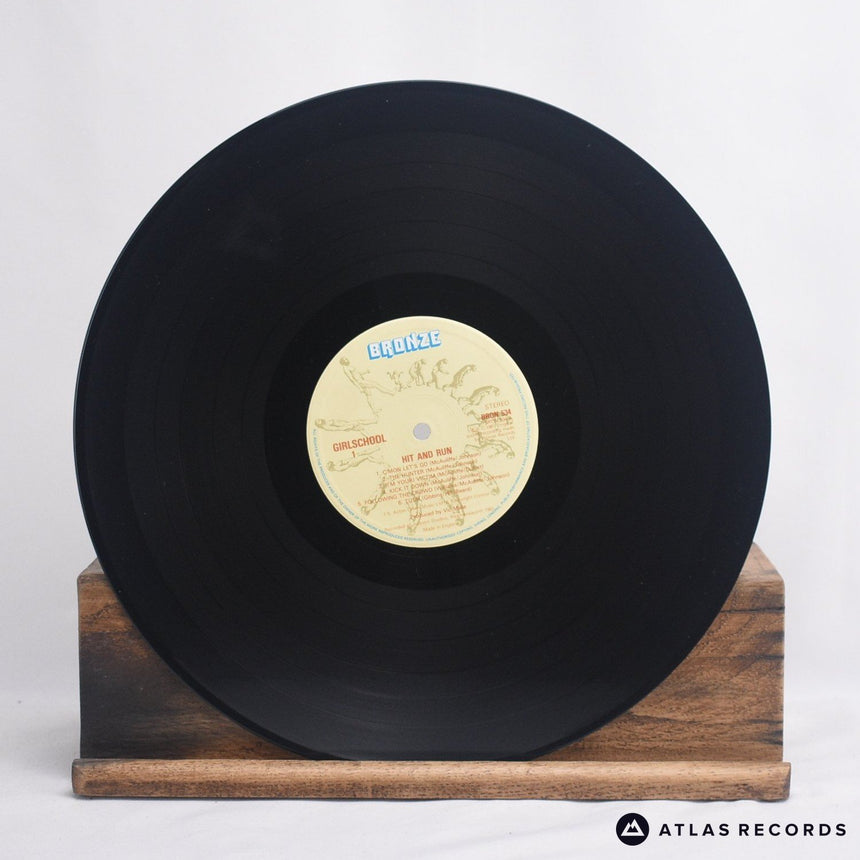 Girlschool - Hit And Run - LP Vinyl Record - VG+/VG+